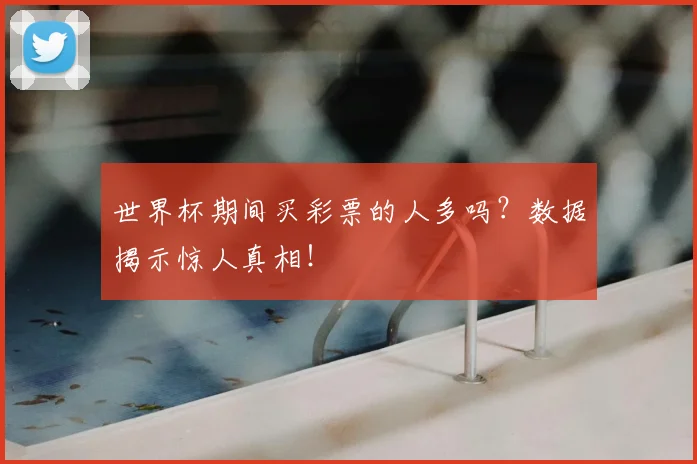 世界杯期间买彩票的人多吗？数据揭示惊人真相！